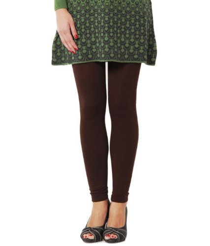 wetex premium Women's Slim Fit Fleece Leggings (251201_Brown_36)-picture-29