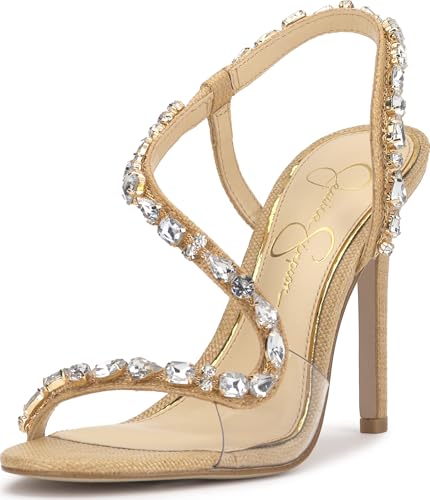 Image of Jessica Simpson Jaycin Embellished Heeled Sandals