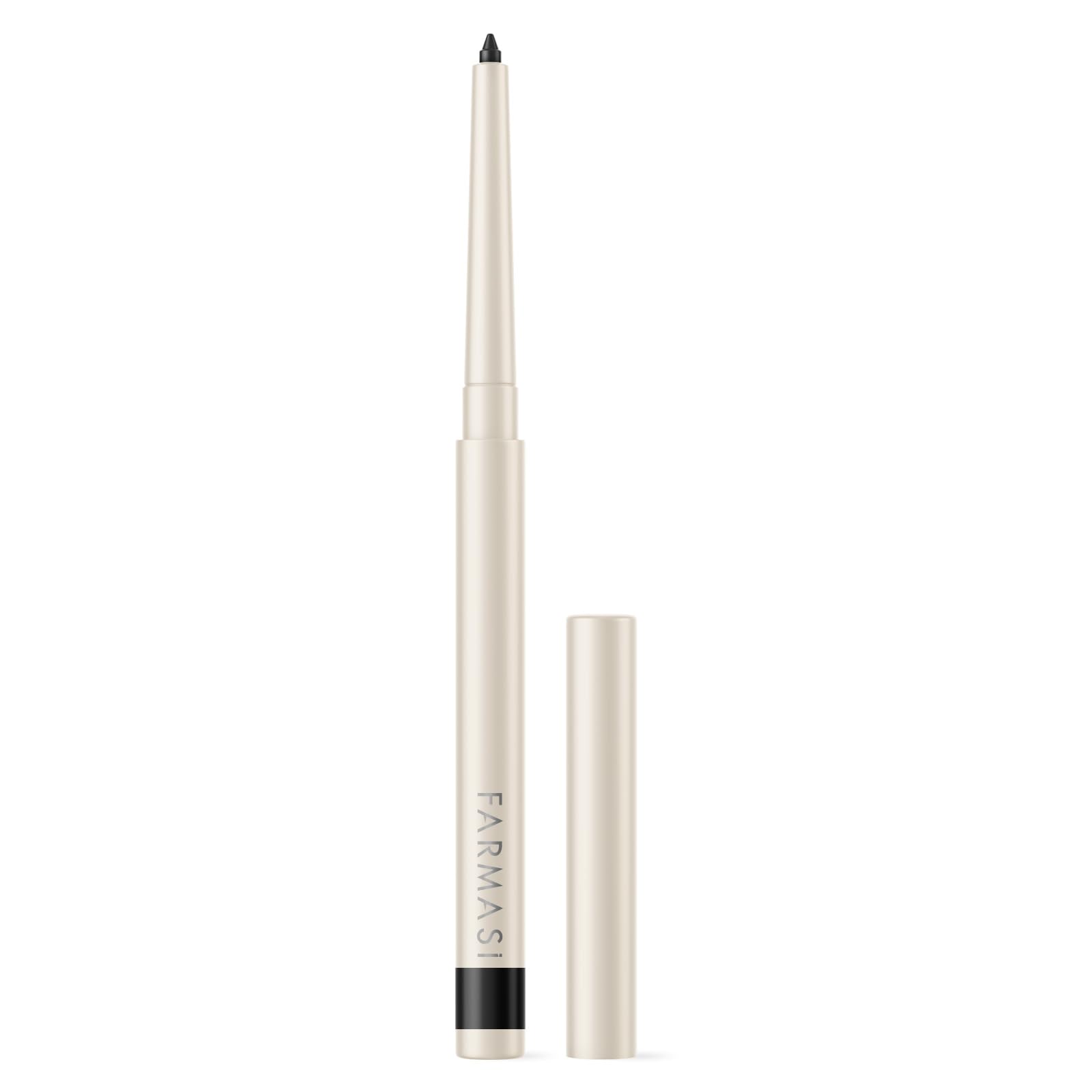 FARMASi Waterproof Eyeliner Pencil, Long Lasting, Smudge Proof, Mechanical Eye Pencil for Eye Makeup, Smooth Application, 0.04 oz, 01 Black