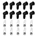 Produktbild eMagTech 10 Stück Rasenmäher Zündkerzenstecker Zündkerzenkappe mit 10x Feder Zündkerzen Schutzkappe passend für 7mm Kabel