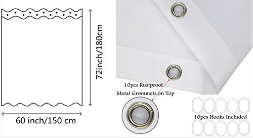 Lb Fuck It Get Naked Shower Curtain Black And White Funny Shower Curtains For Bathroom Decor Waterproof Polyester Fabric 60X72 Inch Bathroom Set With Hooks #TOP2