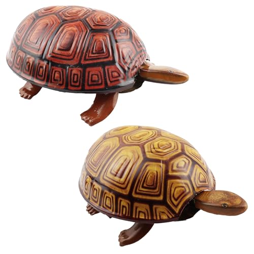 Tortue en étain de collection Freak Scene, objet d'art en métal