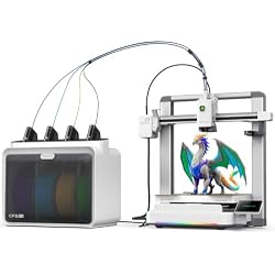 Creality SPARKX i7 Combo 3D Printer, Beginner-Friendly Multi-Color 3D Printer with AI Camera, Auto Leveling, Automatic Filament System, Direct Drive Extruder, WiFi Monitoring, 260×260×255mm