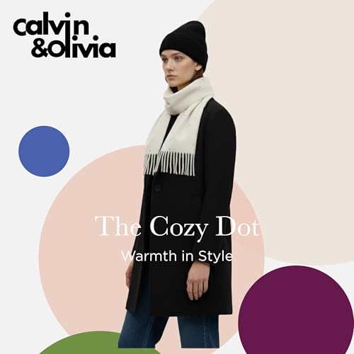 Image of CALVIN & OLIVIA Lightweight Ultra-Soft Scarf - Perfect Holiday Gift for Men & Women