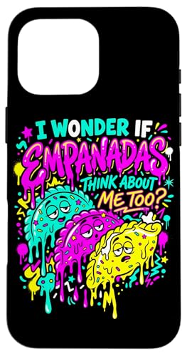 Dripping I Wonder If Empanadas Think About Me �h���b�v�A�[�g �X�}�z�P�[�X iPhone 16 Pro Max �p