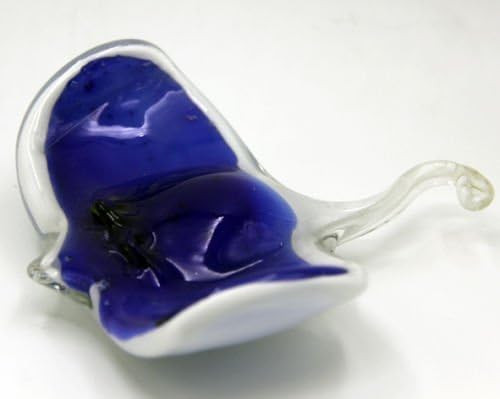 Miniatura 2 de Figura de pez mantarraya de cristal de Murano