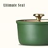 CAROTE 2QT & 2.5QT Sauce Pan Sets with Lid & Ladle Cooking Pots Nonstick Saucepans Cookware Set Small Kitchen Pot, Induction Comptable, Easy to Clean, PFOA FREE (Green) #3