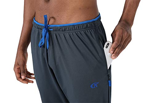 Image of NEIKU Mens Lightweight Sweatpants with Pockets Open Bottom Mesh Athletic Pants for Running