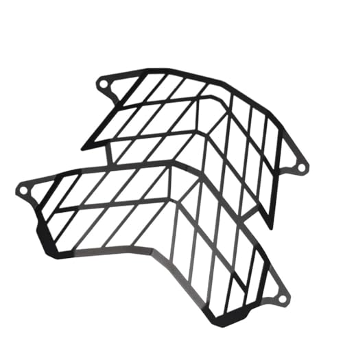 Grille phare moto pour Tenere 700 protection de phare robuste en acier noir