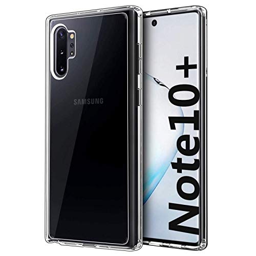 Image of REALCASE Back Cover for Samsung Galaxy Note 10+ Plus /Note 10 Pro 6.8 inch (2019) (tpu+plastic|Transparent)