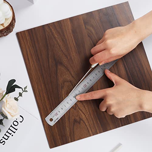12 Pcs Walnut Unfinished Wood Craft, 3Mm 1/8" X 12" X 12" Walnut Unfinished Plywood For Laser Cutting & Engraving, Cnc Cutting, School Diy Projects #TOP5