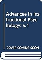 Advances in Instructional Psychology, Volume 1 0470265191 Book Cover