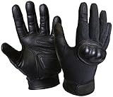 Mafoose Combat Tactical Gloves for Men Outdoor Sports Training Motorcycling Black XL