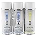 Produktbild MGPRIME Autolack Sprühdosen Set für FIAT 9074 Bianco Madre Perla Grundlack Basislack Klarlack Spraydose 400ml