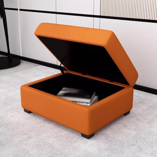 Banc polyvalent avec rangement bleu de 120 cm pour gagner de la place - 6