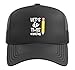 Lets Do This Test Day State Testing Teacher Motivational Trucker Hat with Adjustable Mesh Back, Black