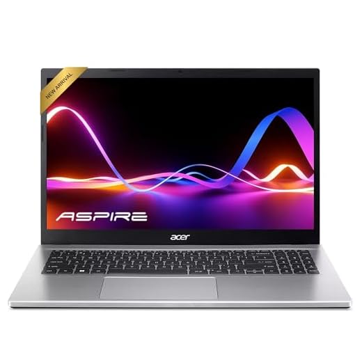 acer Aspire Premium Slim Laptop - 15.6" Full HD IPS 1080P Display - AMD Ryzen 3 7330U Quad-Core Processor - 16GB RAM - 256GB NVMe SSD - Webcam - Wi-Fi 6 - Windows 11 Pro - No Mouse
