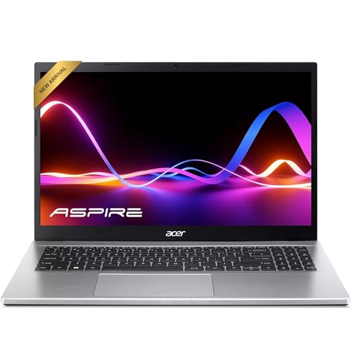 acer Aspire Premium Slim Laptop - 15.6' Full HD IPS 1080P Display - AMD Ryzen 3 7330U Quad-Core...