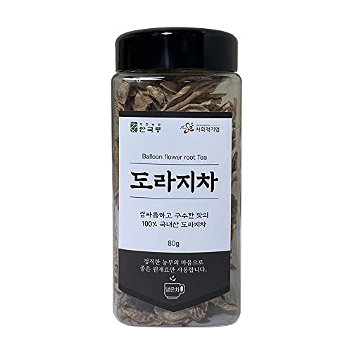 Korean Roasted Balloon Flower Root Tea Doraji 70 g /