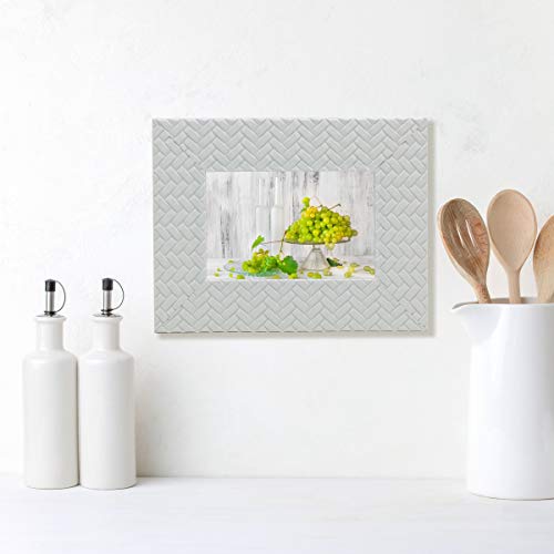 Mikasa Plastic Picture Frame, 4X6-Inch, White #TOP6