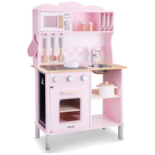 New Classic Toys Cuisine-Bon Appetit, 3Y+,11067, Pink
