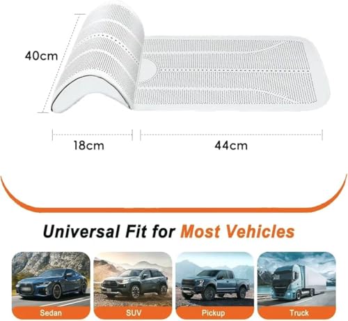 Extension de siège auto en cuir PU premium pour habitacle de Kona - 3