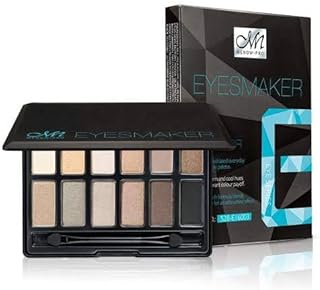 ظلال عيون (ى شادو) 12 لون مع مجموعة فرش مكياج 5 قطعه