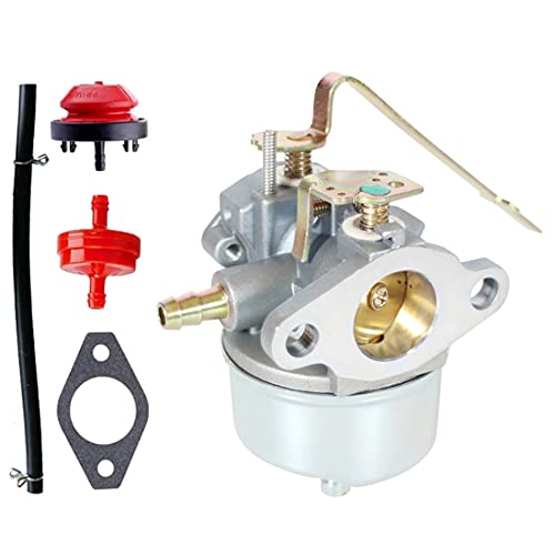 631979 632351 632695 Carburetor for Tecumseh HM80-155516P HM80-155516R HM80-155517P HM80-155518N HM80-155518P HM80-155518R 4 Cycle Horizontal Engine