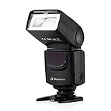 Powerextra Flash Speedlight DF-400 for Canon Nikon Olympus Pentax Samsung Fujifilm Ricoh DSLR and Digital Cameras with Single-Contact Hot Shoe