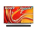 Sony 65 Inch Mini LED QLED 4K Ultra HD TV BRAVIA 7 Smart Google TV with Dolby Vision HDR and Exclusive Features for PlayStation®5 (K-65XR70), 2024 Model BRAVIA Theater Bar 9 Sound Bar