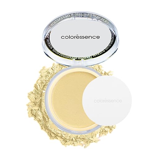 Image of COLORESSENCE Perfect Tone Compact Powder with Free Applicator Puff | Matte Makeup Setting Powder | Face Baking Powder | Oil Control Face Powder | Lightweight | Buildable | Suitable for all skin types | PEACH BEIGE