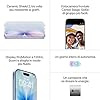 Apple iPhone 17 256 GB: display 6,3" con ProMotion, chip A19, fotocamera frontale Center Stage per selfie di gruppo più facili, più resistenza ai graffi, un giorno intero di batteria; Lavanda