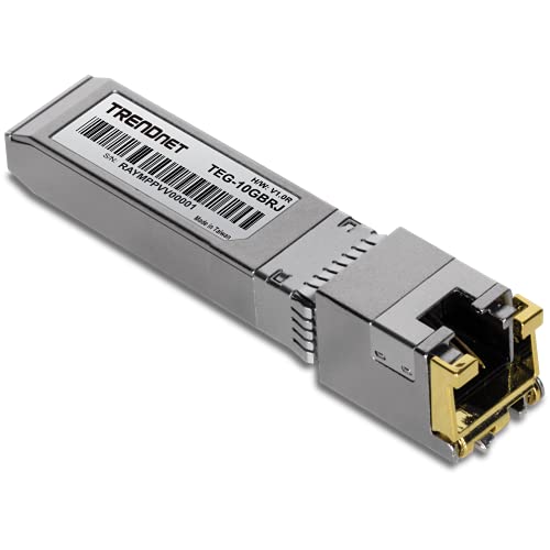 Image of TRENDnet 12-Port 10G Web Smart Switch with 10G RJ-45 Copper SFP+ Module Bundle