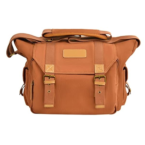 JHDFH DSLR-schoudertas Canvas-draagtas met grote capaciteit Lenskabelstatief Outdoor Travel Organizer