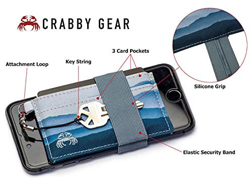 Thin Minimalist Wallet - Adventure Series - Carry Cards, Cash, Phone, Keys - Securely Holds for Easy Access - Ultra Thin Front Pocket Wallet 4" x 2" (Mountain)4