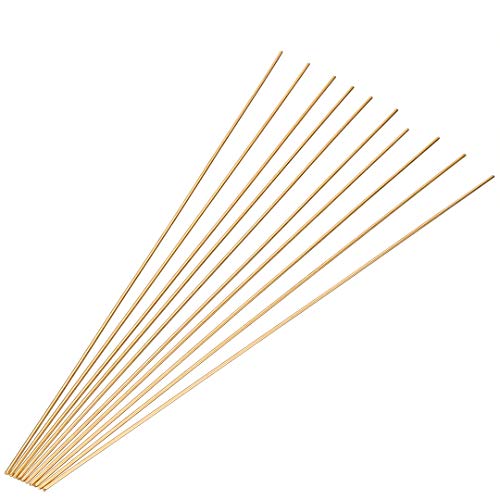 La confezione include: 10 bacchette in ottone per saldatura.