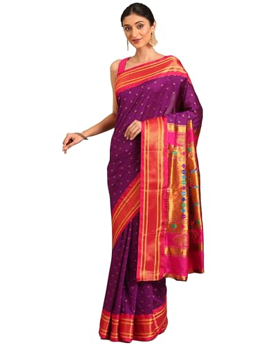 Varkala Silk Sarees paithani silk saree – image 2