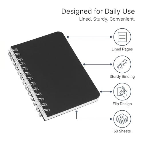 Carnet de notes à spirale petit format pour ne plus jamais oublier vos idées en déplacement - 4