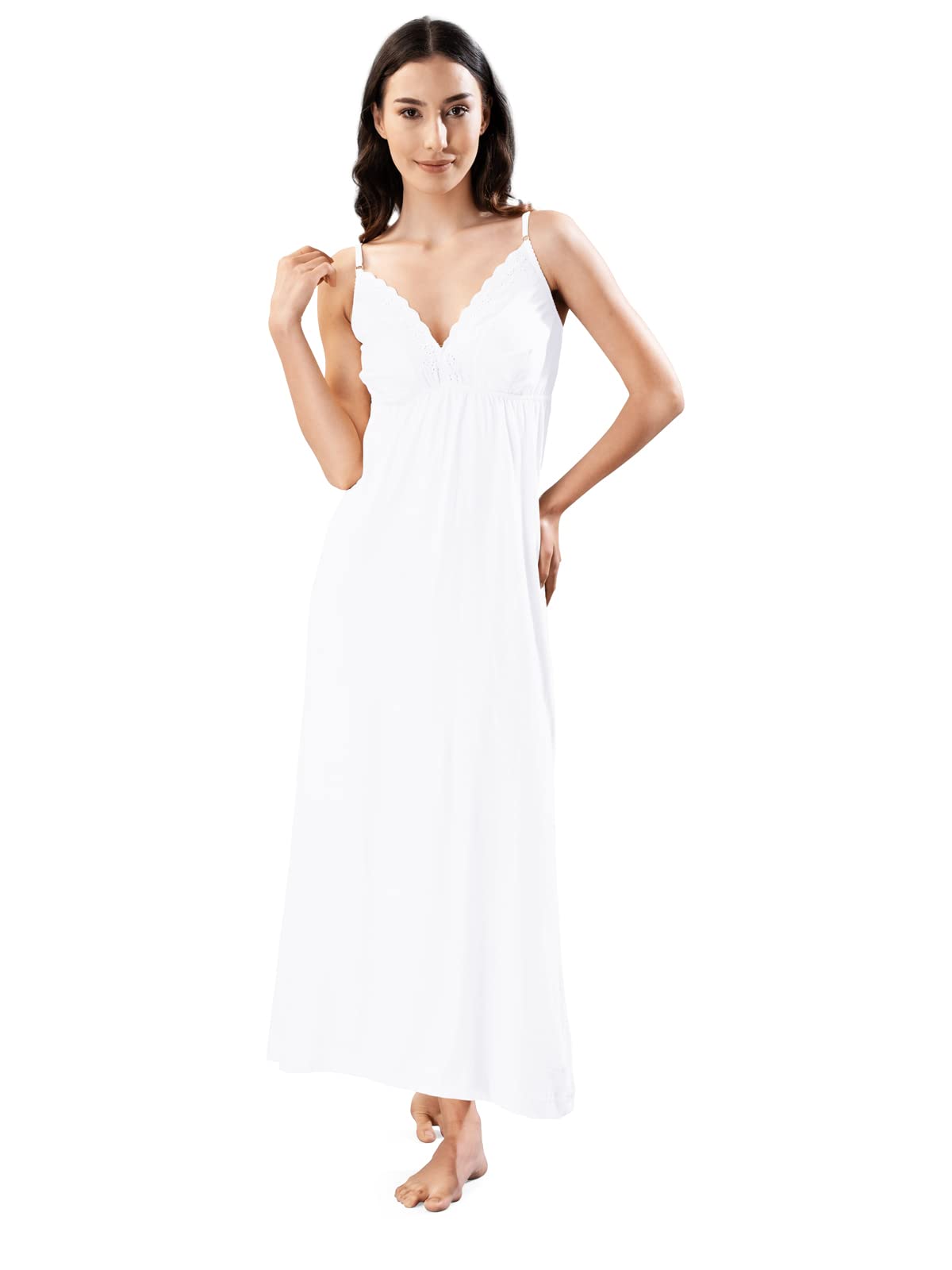 INDIAN FLOWER Cotton Nighty for Women
