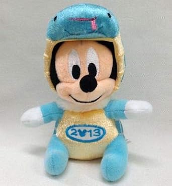 Amazon 東京ディズニーリゾート 限定 ぬいぐるみバッジ 干支 13 正月 巳年 ベビー ミッキー アニメ 萌えグッズ 通販