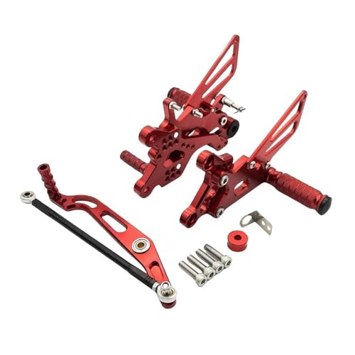 Plaque pied moto et repose-pieds arrière CNC pour R6 06-23