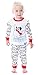 Frosty the Snowman 'Frosty Bunch' Holiday Cotton Pajama Set, White, 2T