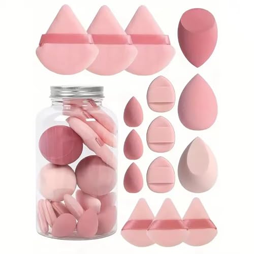 15pcs Makeup Sponge Blender Set, Beauty Blending Sponges for Foun...
