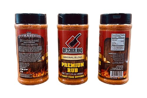 Butcher BBQ | The Premium Rub | 16oz | World Championship Winning Formula | Turkey Seasoning Rub | Gluten Free | Tastes Like Cooking Over Open Flame | Great For Pork Rub, Dry Rub and Smoking Ribs - Image 2