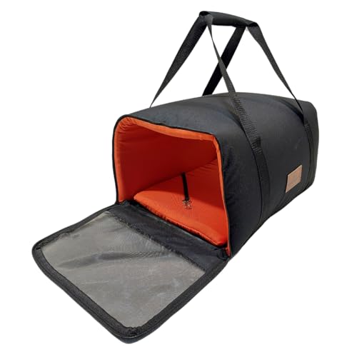 Petizada, Bolsa Transporte Avião Pet M Cor:Preto
