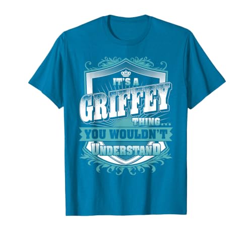 It's A Griffey Thing You Wouldn't Understand Family Name T-Shirt, Men, Sapphire Blue, X-Large
