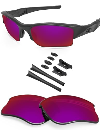Image of BLAZERBUCK Replacement Lenses & Sock Kit for Oakley Flak Jacket XLJ Sunglass