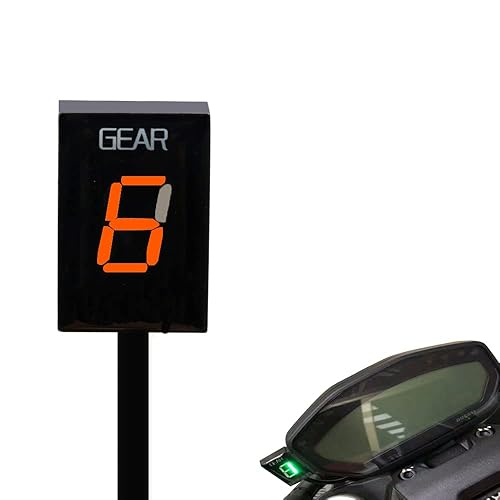 Indicador digital LED de 1-6 velocidades, medidor de pantalla impermeable para Ducati Cafe Racer Monster 696 795 796 797 821 1100 1200 1200 S R