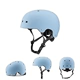 NOBOKEE Cascos Deportivos, Cascos para Scooter, Cascos para Bicicleta, Transpirables, No Tapados, Protección Integral,S(51-54cm), Style B