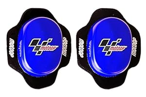 Proracer Motorrad Knieprotektoren Knieschleifer Blau